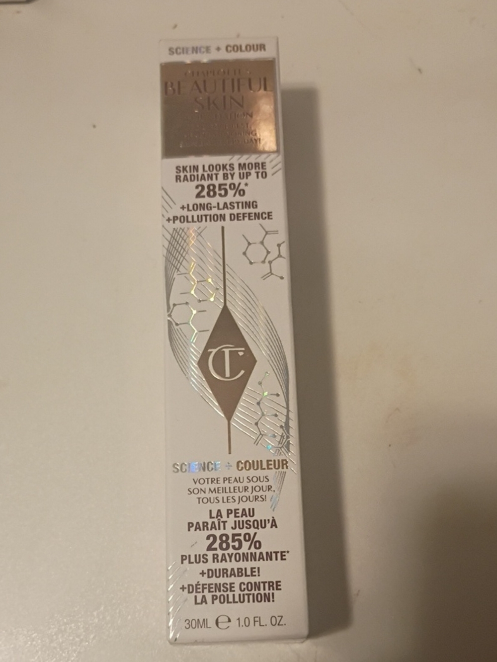 Charlotte Tilbury Beautiful Skin Radiant Foundation - Shade Cool Froid 3